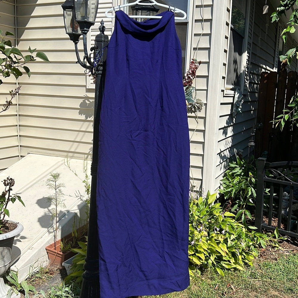 EVAN-PICONE EVENING sleeveless maxi cocktail dress size 12